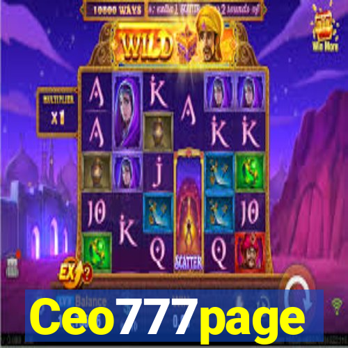 Ceo777page