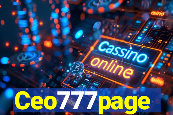 Ceo777page
