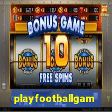 playfootballgames